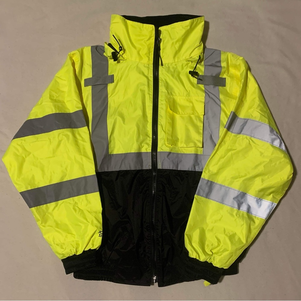 Tingly Zip-Up Reflective High-Vis Jacket M